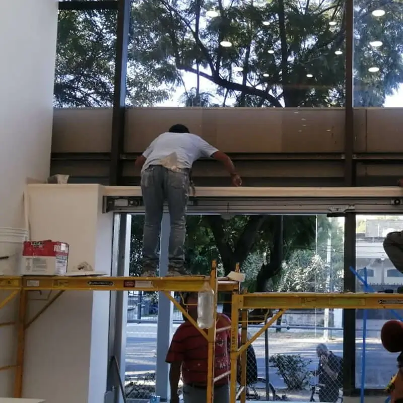 puerta para hospital