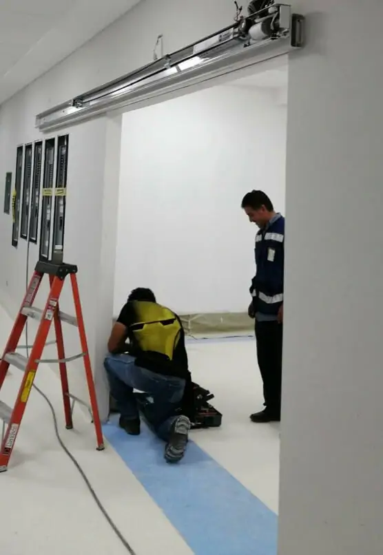 puertas para hospitales